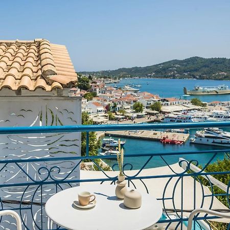 Hotel The Blue Città di Skiathos Esterno foto